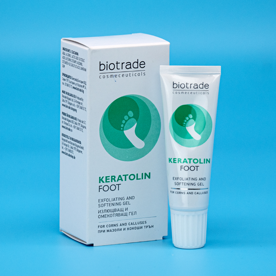 Гель BIOTRADE Keratolin foot corn для видалення мозолів та бородавок у м Рівне