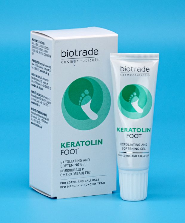 Гель BIOTRADE Keratolin foot corn для видалення мозолів та бородавок у м Рівне