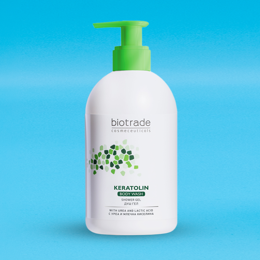 Гель для душу для сухої та чутливої шкіри Biotrade Keratolin Body Wash 400 мл у м Рівне