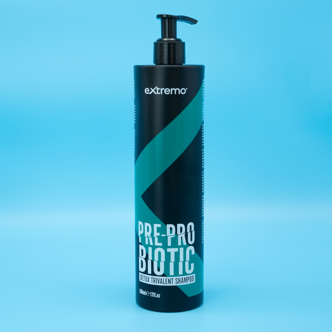 Тривалентний шампунь з пробіотиком Extremo Pre-Probiotic Detox Trivalent Shampoo 500 мл у м Рівне
