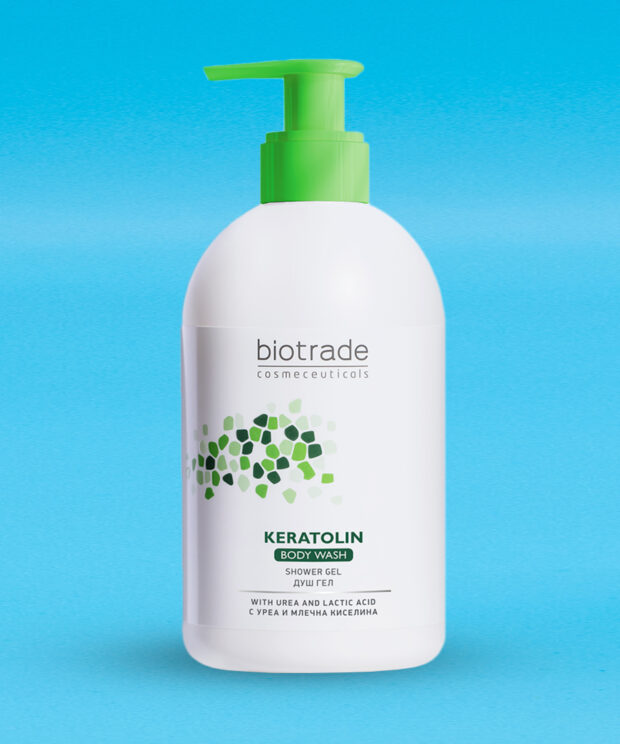 Гель для душу для сухої та чутливої шкіри Biotrade Keratolin Body Wash 400 мл у м Рівне