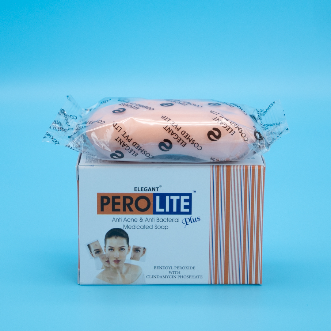Купити мило від акне з кліндаміцином Perolite Plus (Перолайт Плюс) 75 г у м Рівне?