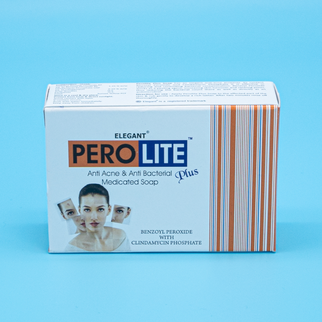Купити мило від акне з кліндаміцином Perolite Plus (Перолайт Плюс) 75 г у м Рівне?