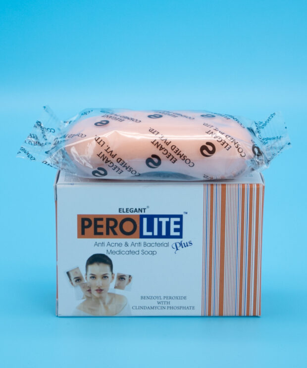 Купити мило від акне з кліндаміцином Perolite Plus (Перолайт Плюс) 75 г у м Рівне?