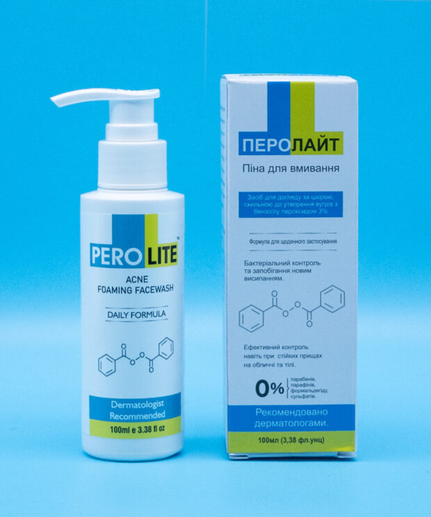 Піна для вмивання від акне Perolite 3% 100 мл у м Рівне