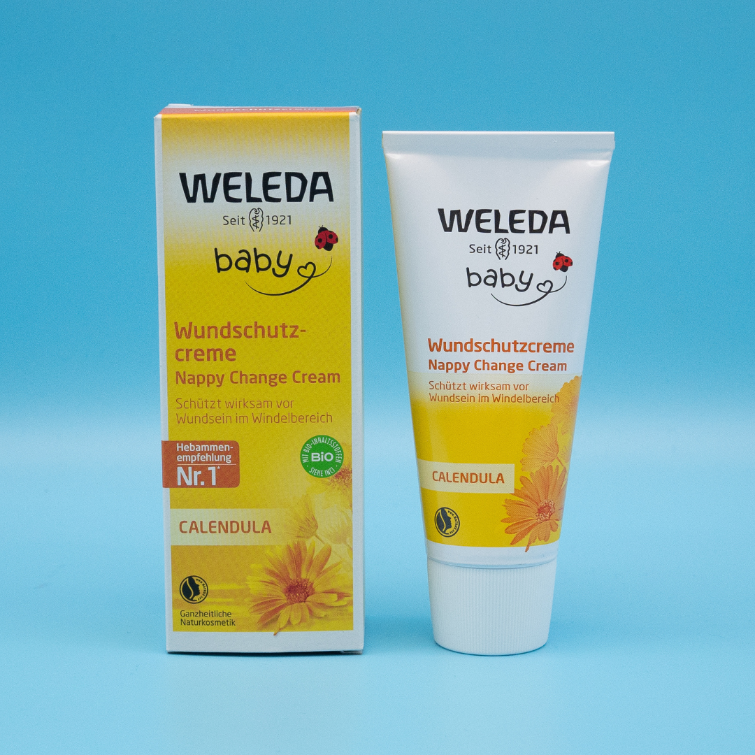 Дитячий крем від попрілостей "Календула" Weleda Calendula Babycream