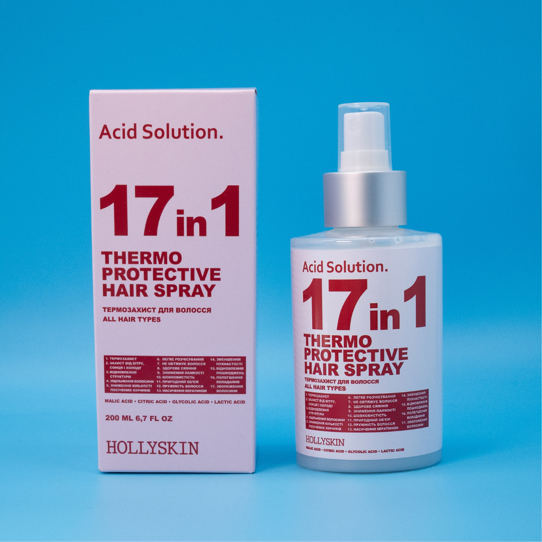 Спрей-термозахист 17 в 1 HOLLYSKIN Acid Solution