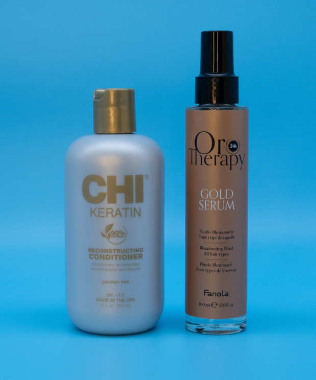 Акційний набір Fanola Oro Therapy Gold Serum та CHI Keratin Conditioner у м Рівне