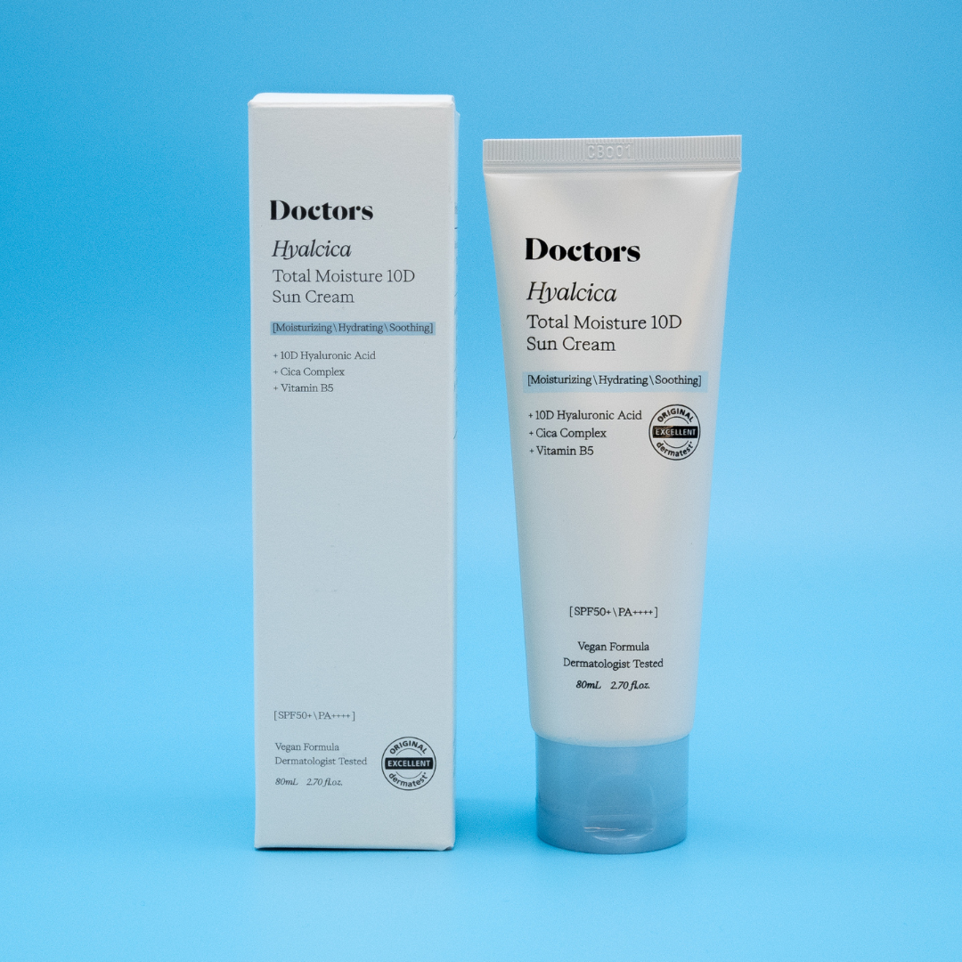 Основні інгредієнти Doctors Hyalcica Total Moisture 10 D Sun Cream SPF 50 +