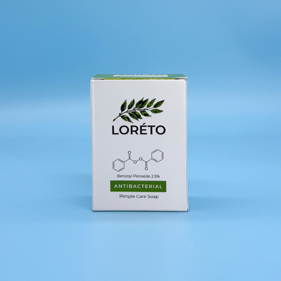 Мило антибактеріальне проти акне Loreto 75г