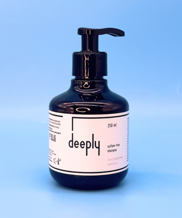 Купити безсульфатний шампунь deeply sulfate-free shampoo 250 мл | Бʼюті Селл